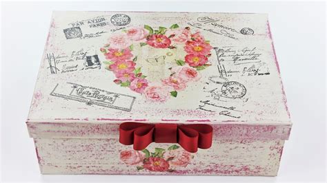 How To Make A Decoupage Box Fast And Easy Tutorial Diy