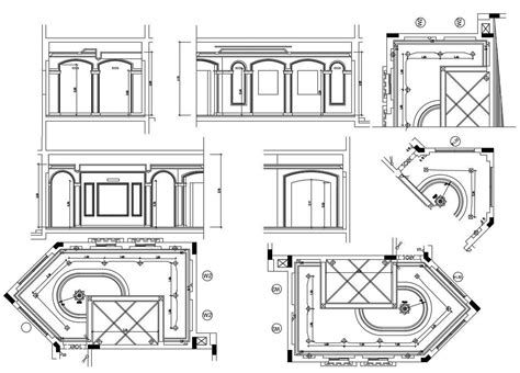 Master Bedroom Ceiling Design In Dwg File Cadbull