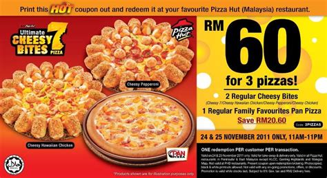 Best pizza hut malaysia coupons. BestLah: Pizza Hut - RM60 For 3 Pizzas (24 - 25 Nov)