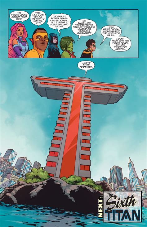 Titans Tower Teen Titans Vol 6 5 Comicnewbies
