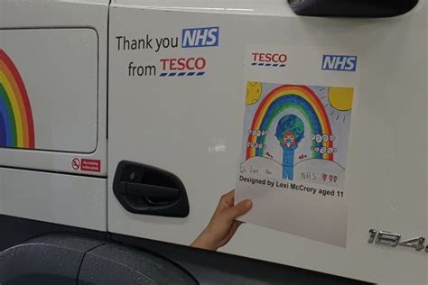 Tesco Say Thank You Nhs With A Little Help From Bp Rolls Bp Rolls