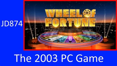 Wheel Of Fortune 2003 Pc Game 2 Youtube