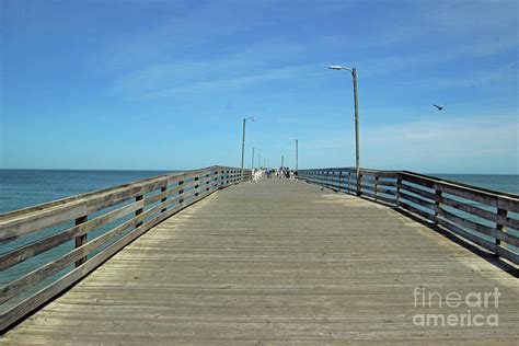 Virginia Beach Fishing Pier Photograph By Nicole Engelhardt Fine Art