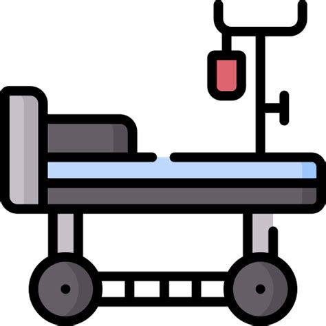 Hospital Bed Special Lineal Color Icon