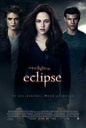 Bella once again finds herself surrounded by danger as seattle is ravaged by a string of mysterious killings and a malicious vampire continues her quest for revenge. The Twilight Saga Eclipse in Hindi Full Movie Download ...