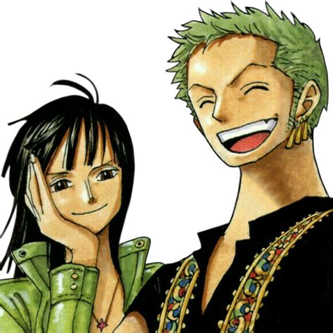 Zoro And Robin From A Jump Cover The Best Smiles Zoro And Robin One