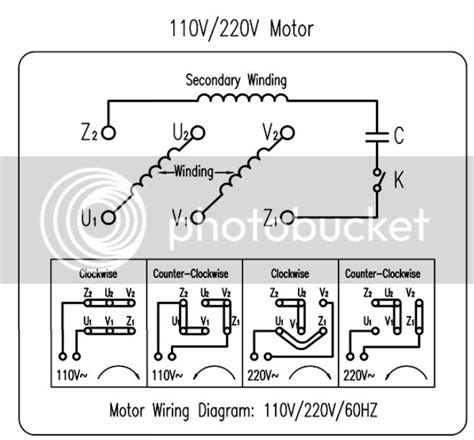 115 230 Volt Electric Motor Wiring Diagram Gohomemade