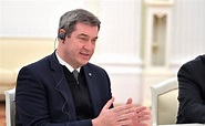 Meeting with Minister President of Bavaria Markus Soeder • President of ...