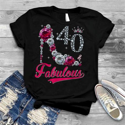 Womens 40th Birthday T Shirts