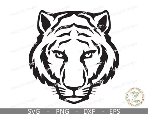 Tiger SVG Tiger Face SVG Tiger Shirt Tiger Clipart Tiger King