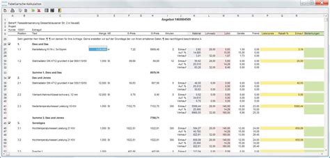 Des stundensatzes bei dienstleistungen und ein tool, das sich speziell an handwerker richtet. Kalkulationsschema Vorlage : Kalkulationsschema Vorlage Excel : Baukostenrechner In ...