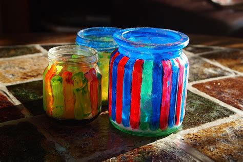 Decorating Glass Jars 5 Simple Techniques And Ideas Classroom Diy