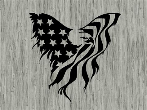 American Flag Eagle Svg America Svg Eagle Svg American Flag Etsy