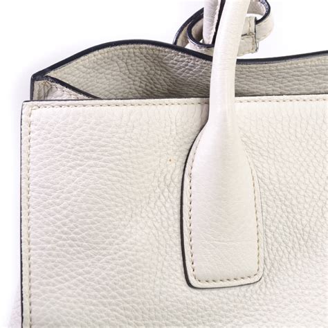 White Leather Designer Handbags