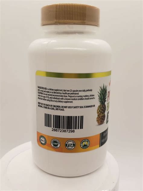 Bromelain 2400 Gdu 1000 Mg 60 Caps Antioxidant Immune System Support Ebay
