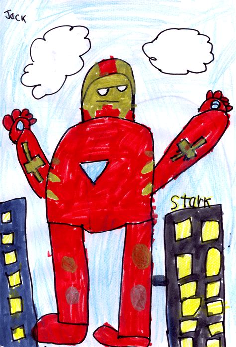 Kid Superhero Drawing At Explore Collection Of Kid