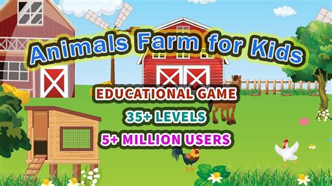 Animals Farm For Kids Android Gameplay Youtube