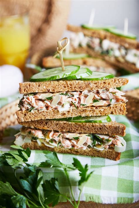 915 Herbed Tuna Club Sandwich كلوب سندويتش التونة بالأعشاب Cooking