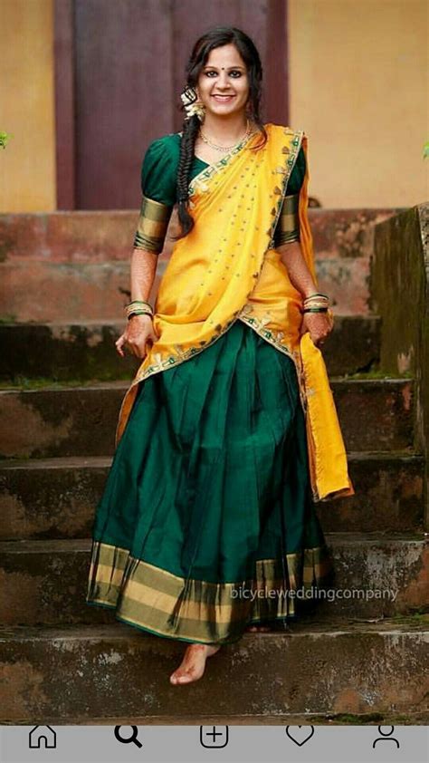 Pin By Mns S On Beauty Half Saree Designs Saree Models Kerala Half Saree