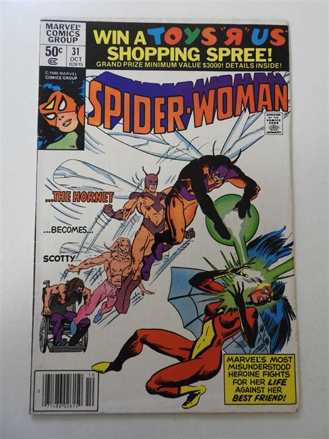 Spider Woman 31 1980 Vgfn Condition Comic Books Bronze Age
