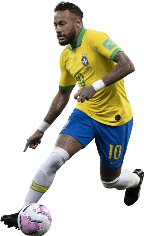 Neymar Brazil Football Render Footyrenders