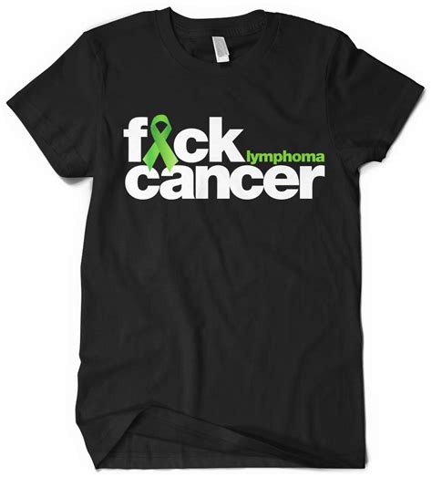 Fck Lymphoma Cancer Tshirt One Of A Kind Mature Ring