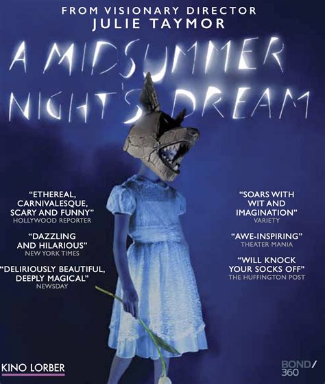 A Midsummer Nights Dream Blu Ray Kino Lorber Home Video