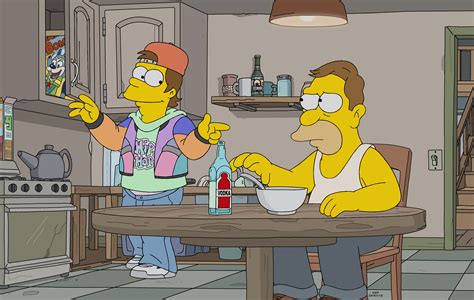 the simpsons flashback episode shows homer as a 90s teenager