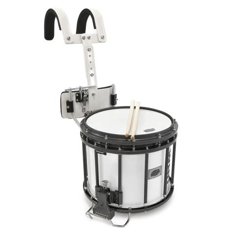 Disc Whd 13 X 10 Professional Marching Snare Drum With Carrier At