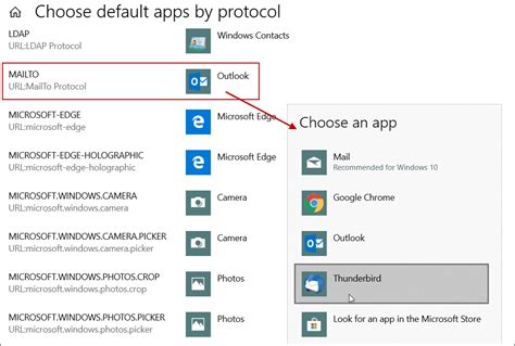 How To Change The Default Email App On Windows 10 For Mailto Links
