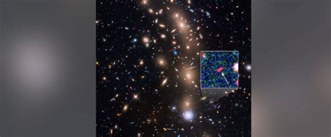 Nasa Spots Faintest Galaxy Dating Back To Early Universe Abc News