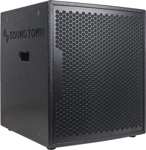 Sound Town 18” 2200w Powered Pa Subwoofer With Speaker