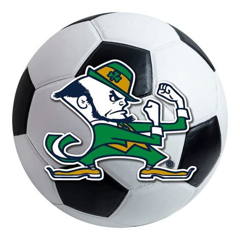 Notre Dame Soccer Ball Sports Decor