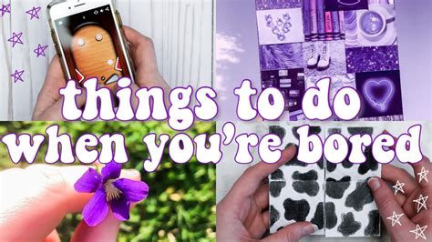 15 Creative Things To Do When Youre Bored At Home Youtube