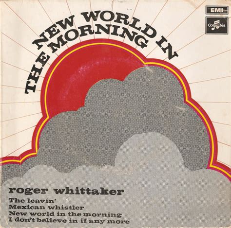 Roger Whittaker New World In The Morning 1971 Vinyl Discogs