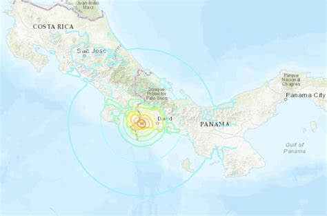 Panama Hit By Powerful Earthquake