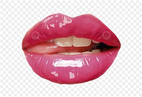 Pink Lips White Transparent Pink Lip Free Png Lips Clipart Beauty Pink Png Image For Free