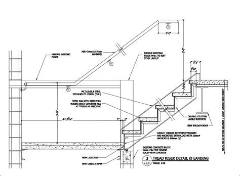 Stairs Drawing Detail