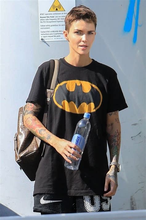 Rose will also star in the action comedy three sisters. RUBY ROSE Leaves a Gym in Los Angeles 04/17/2019 - HawtCelebs