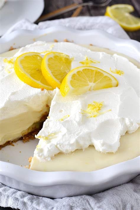 One lemon without the peel provides just 17 calories and half of your daily needs for vitamin c. Lemon Pie - Mother Thyme