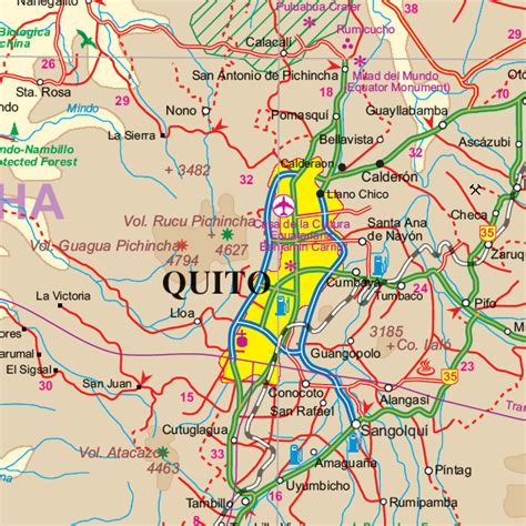 Ecuador Itmb Buy Map Of Ecuador Mapworld