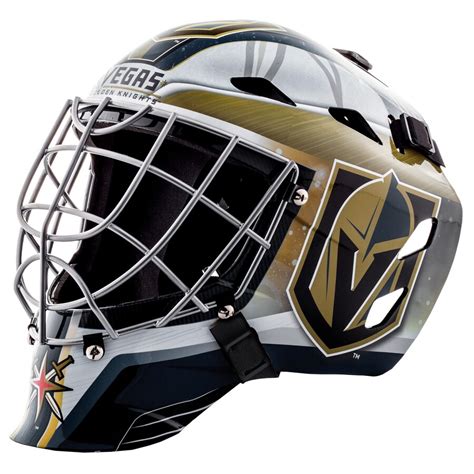 Vegas Golden Knights Unsigned Franklin Sports Replica Full Size Goalie Mask