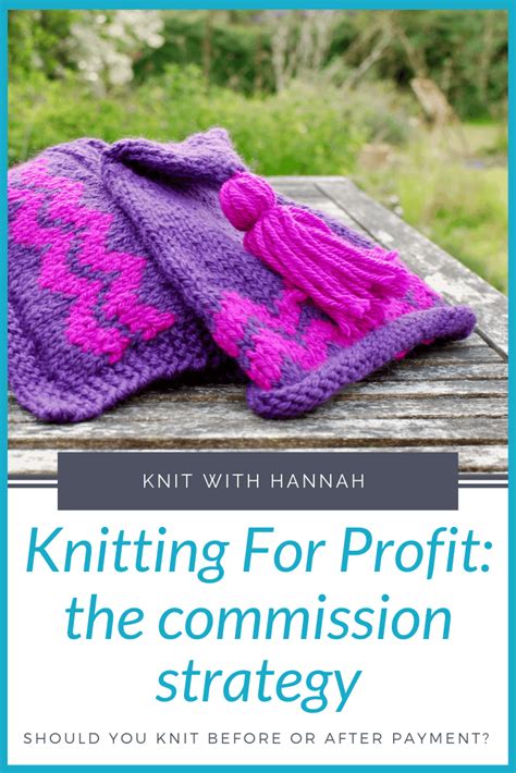 Knitting For Profit Knitting Once You Have Orders Knitting Things
