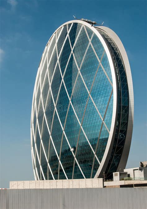 Aldar Building In Abu Dhabi Editorial Image Image Of Dhabi Glass