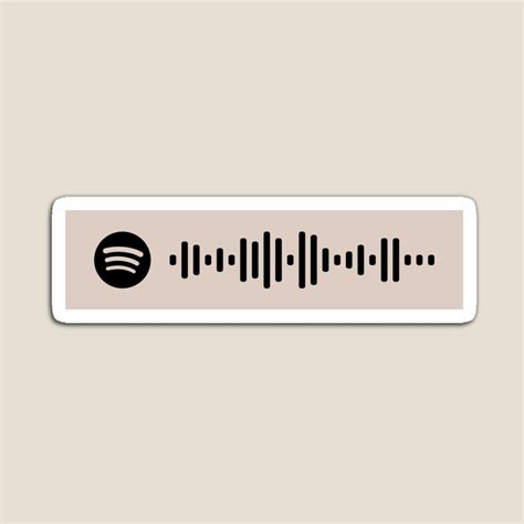 Electric Love Spotify Code Magnet By Quotesland Music Stickers