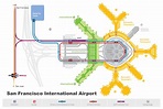 San Francisco Airport Map