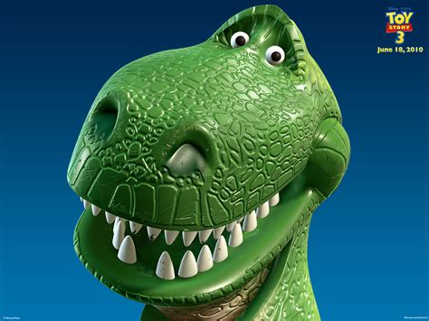 Rex The T Rex From Toy Story Desktop Wallpaper
