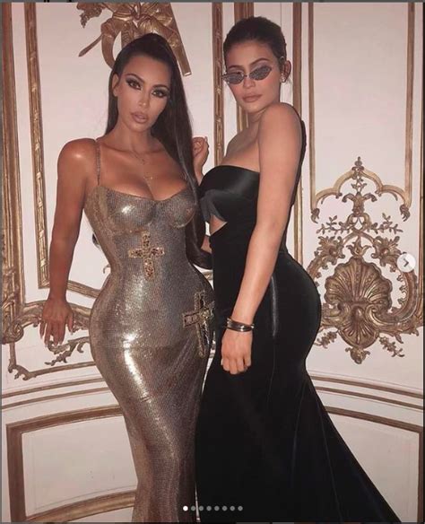 Kylie Jenner And Kim Kardashian Wore Catsuits And Rollerbladed For The