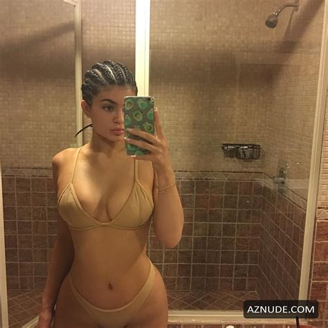 Kylie Jenner Selfie In The Shower Aznude
