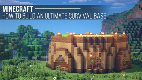 Minecraft Tutorial How To Build A Survival Base Ultimate Minecraft